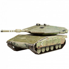 Сборная модель из картона Merkava Mk.4 основной боевой танк Израиль 2004 масштаб 1/72